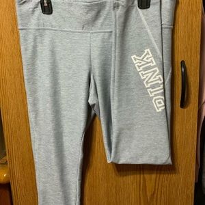 Grey PINK VS Gym Leggings